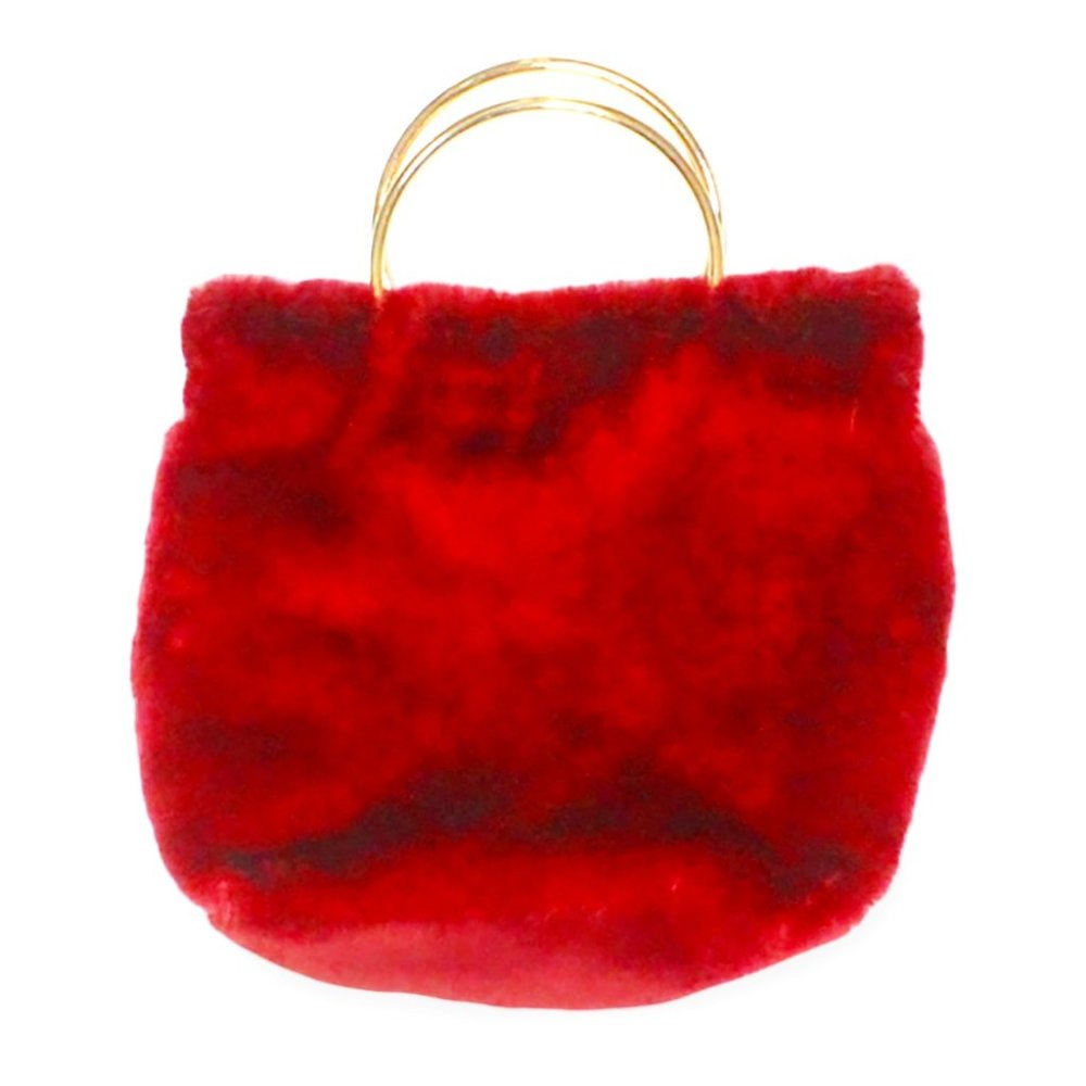 💋💕Faux Fur Tote  Crossbody Bag